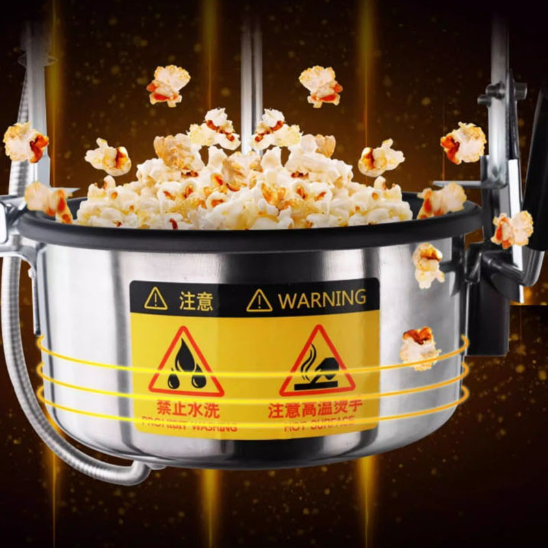 Popcorn - Fully Automatic Commercial Popcorn Machine 220/110V