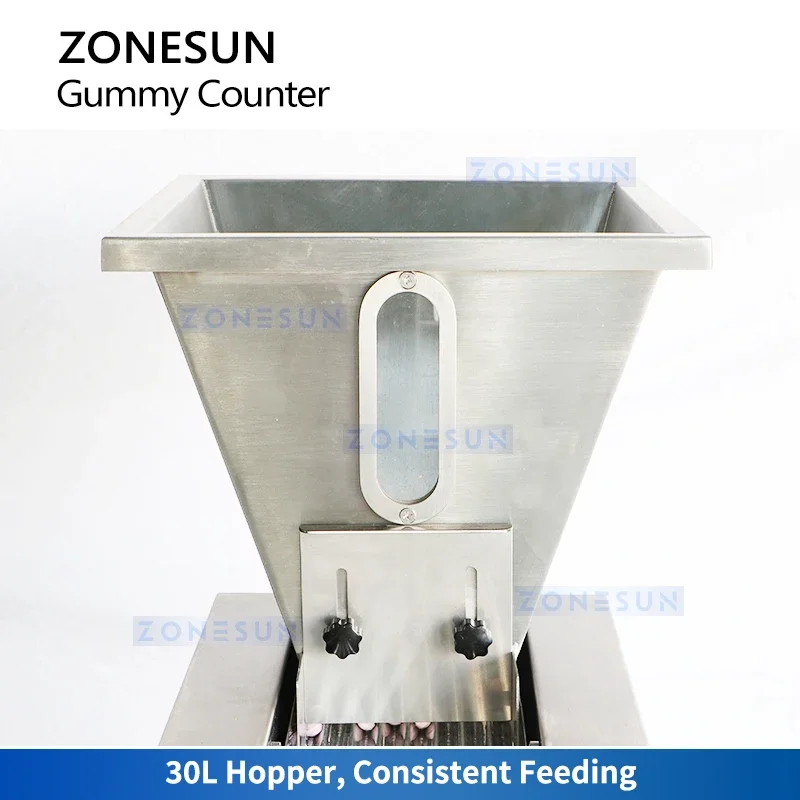 Zonesun Candy Counter Machine  - đánh giá và giá Gummy Candy