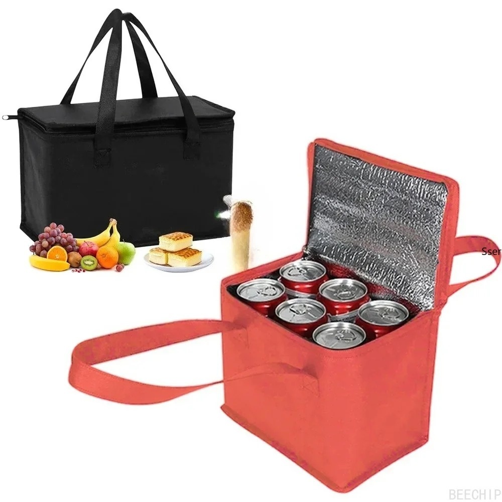 Portable Lunch Cooler Bag Fold - đánh giá và giá Food Snacks Delivery