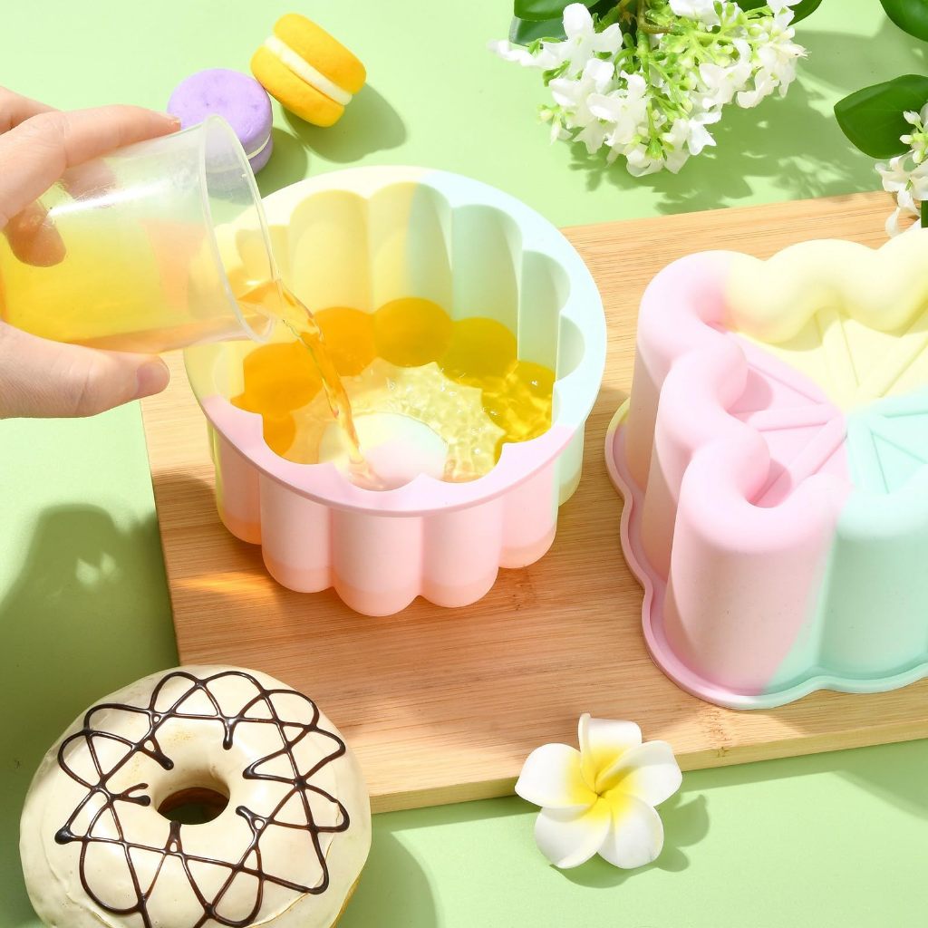 Heart&Star Shape Silicone Baki - đánh giá và giá Chocolate Snack