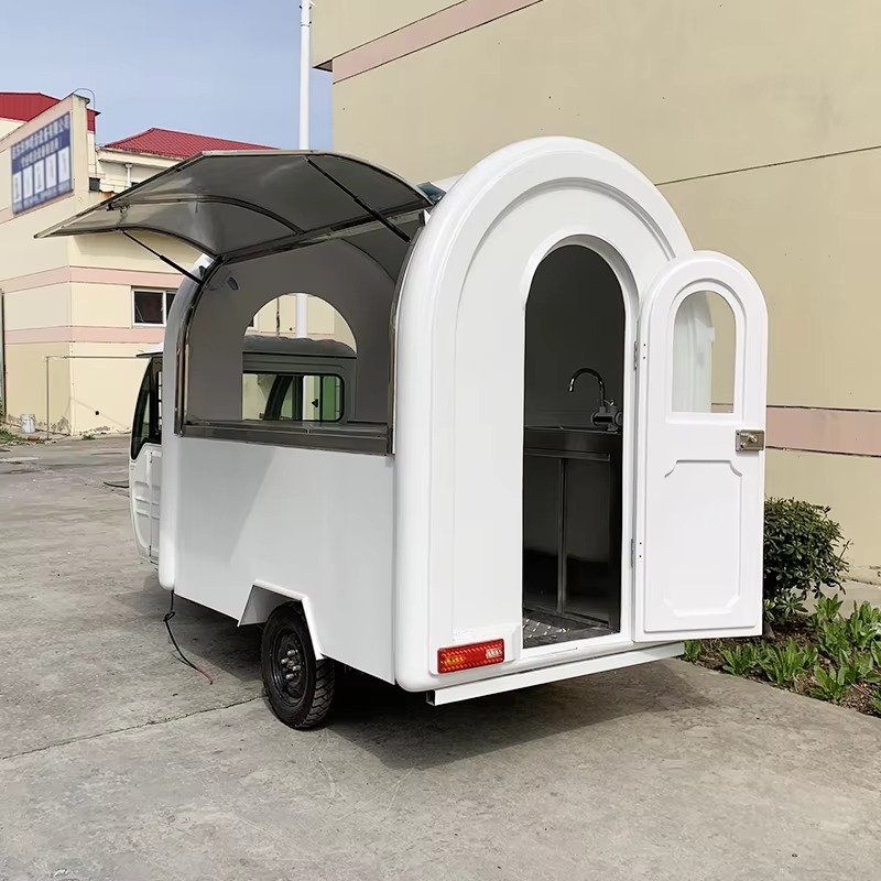 Mini Ice Cream Truck Food Cart - đánh giá và giá Food Snacks Delivery