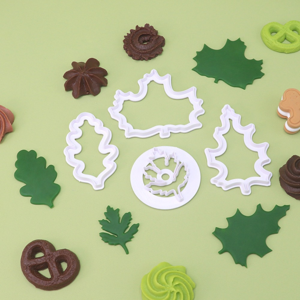 4Pcs Set Fall Leaf Cookie Cutt - đánh giá và giá Cookies Pack