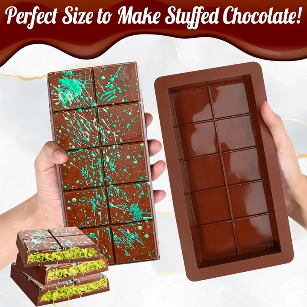 Silicone Chocolate Bar Mold Re - đánh giá và giá Protein Bar